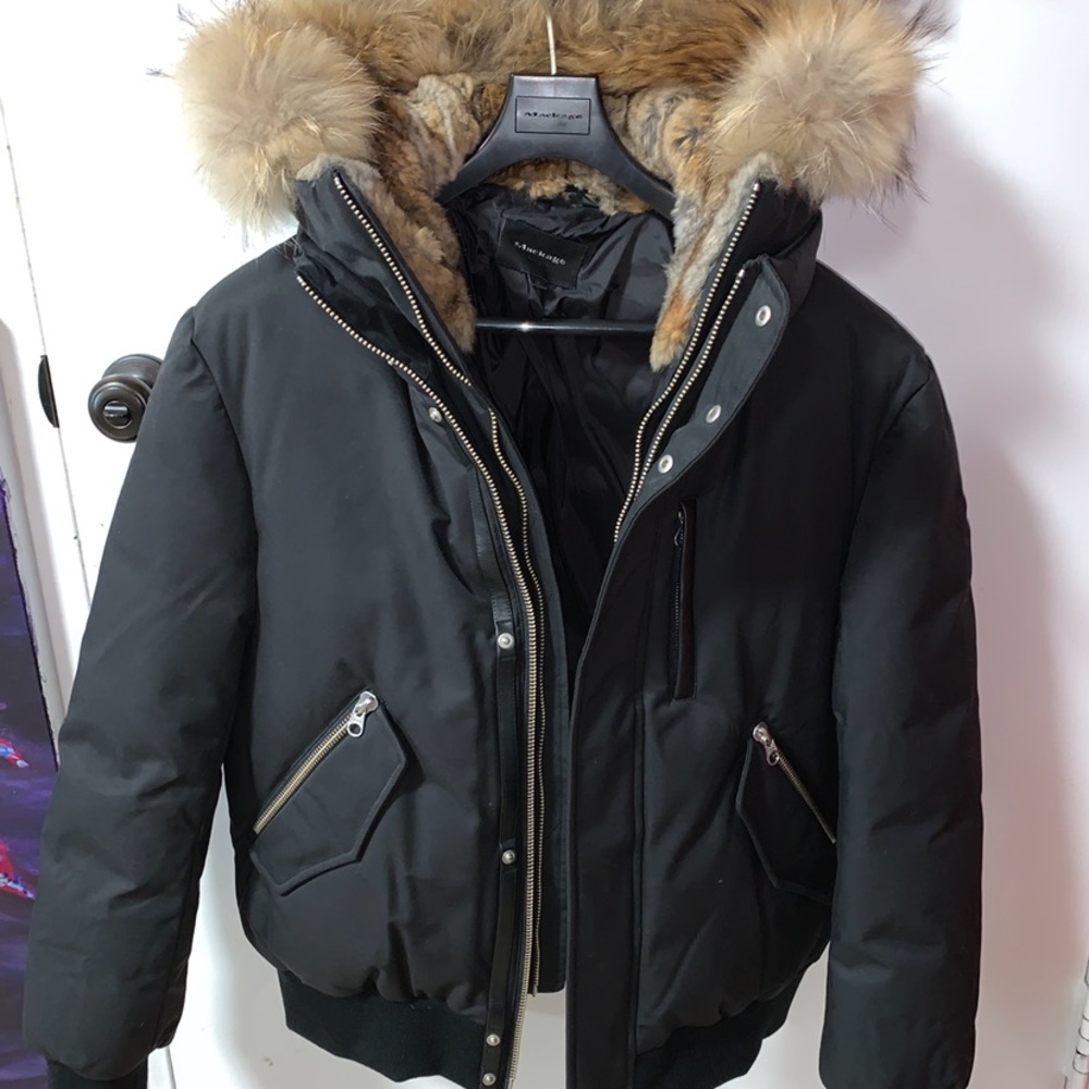 Mackage DIXON men's Brand New size 42 Black.